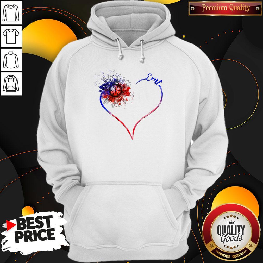 Heart Sunflower EMT Diamond Shirt