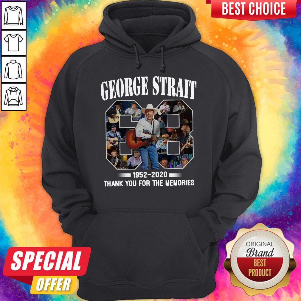 68 Years Of George Strait 1952 2020 Thank You For The Memories Shirt