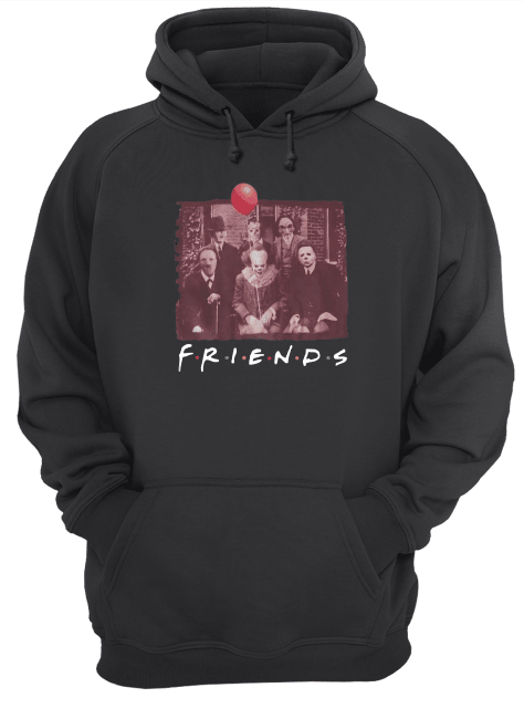 Horror Characters Pennywise Halloween Friends Style Shirt