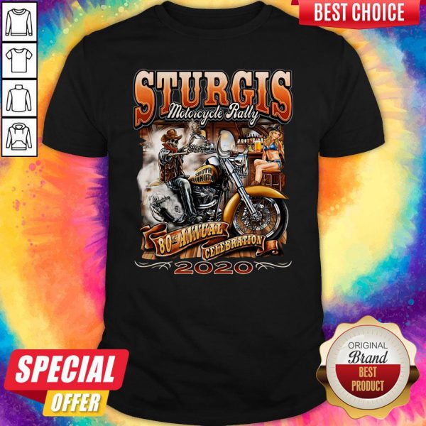 Sturgis Motorcycle Rally 80th Annual Celebration 2020 Halloween Shirt
