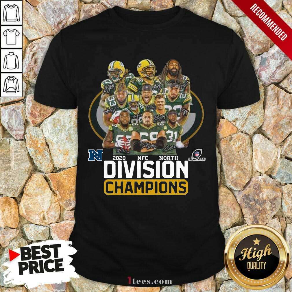 Best Green Bay Packers 2020 Nfc North Division Champions Shirt