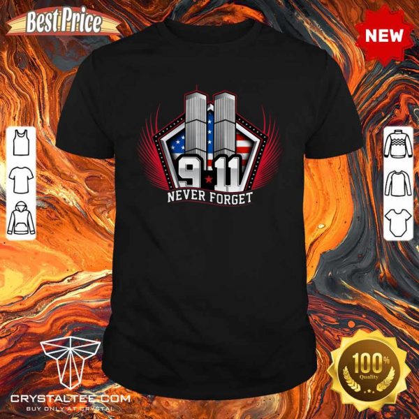 Official Never Forget 9-11 Shirt