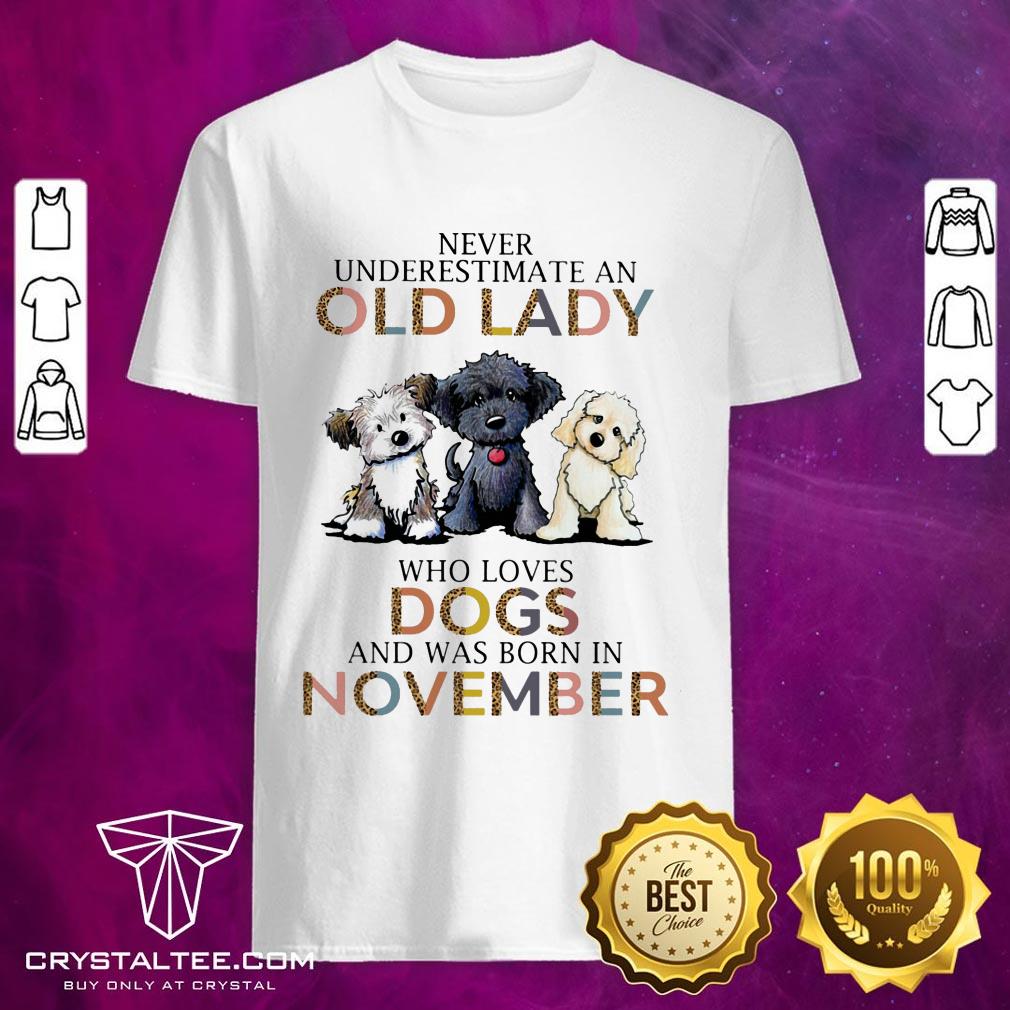 Dog lady November Shirt