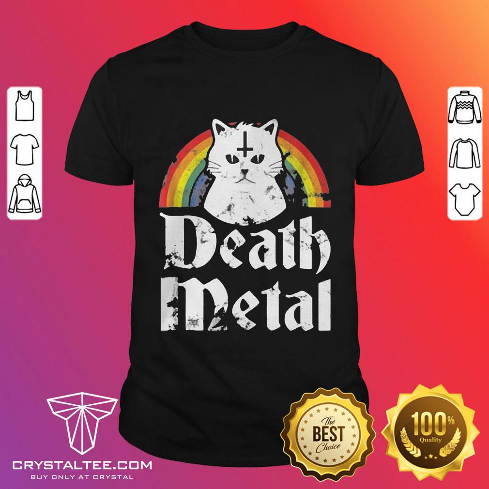 Death Metal Cat Shirt