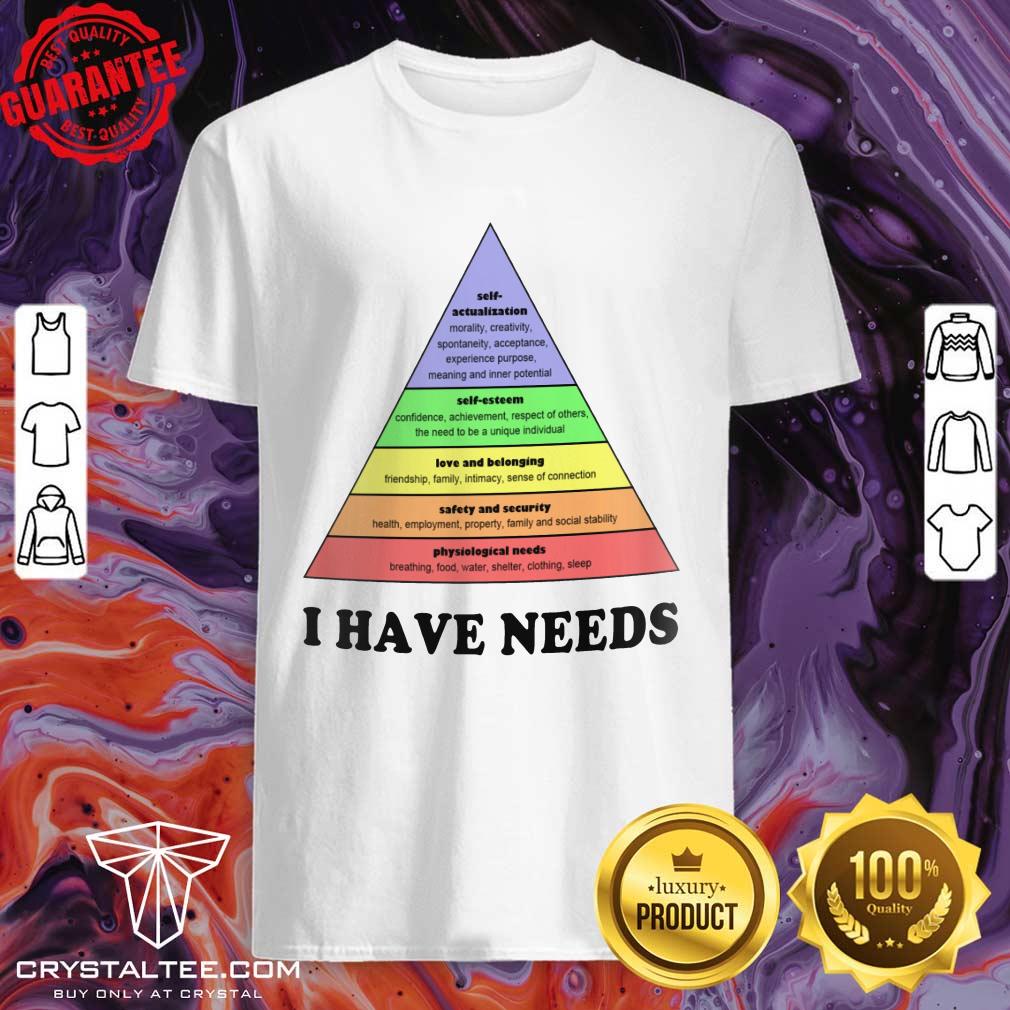 Psychology I Have Needs Shirt