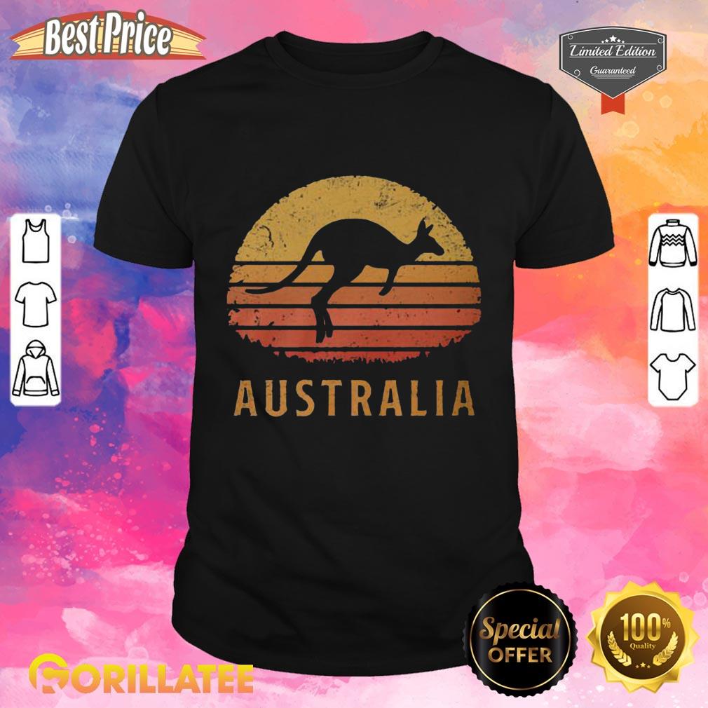 Official Australia Retro Kangaroo Shirt