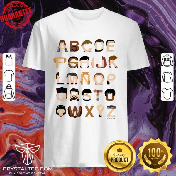Star Trek Alphabet Active Shirt