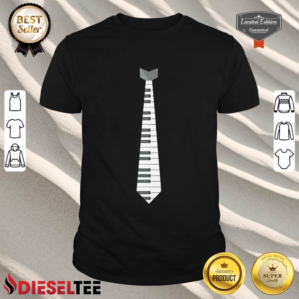 Pianist Tie Graphic Shirt