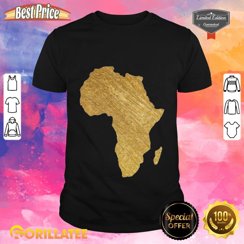 Premium Africa Golden T-Shirt