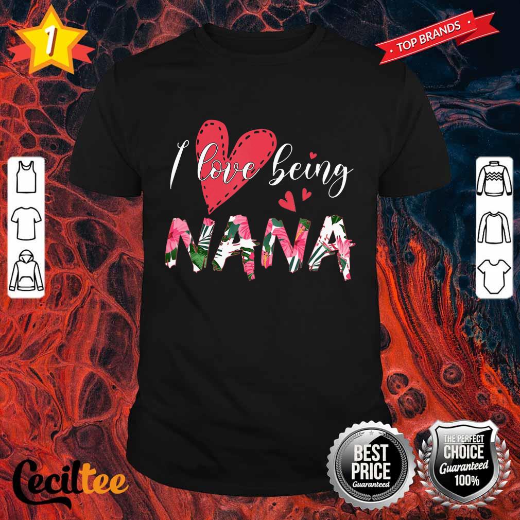 Valentine gift Personalized Nana gift T-Shirt