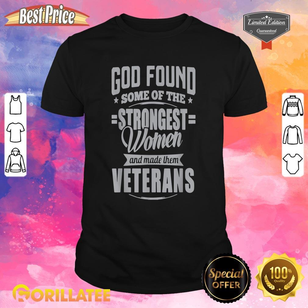 Army Womens Best For Womens Veterans Shirt