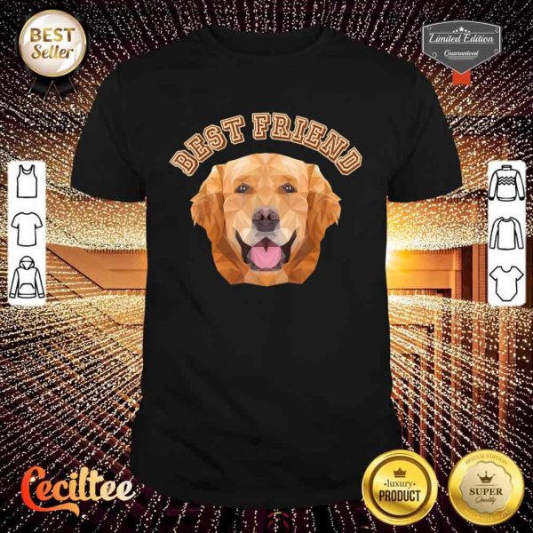Best Friend Dog Mom Dogfather Dog Daddy Golden Retriever Dog Shirt