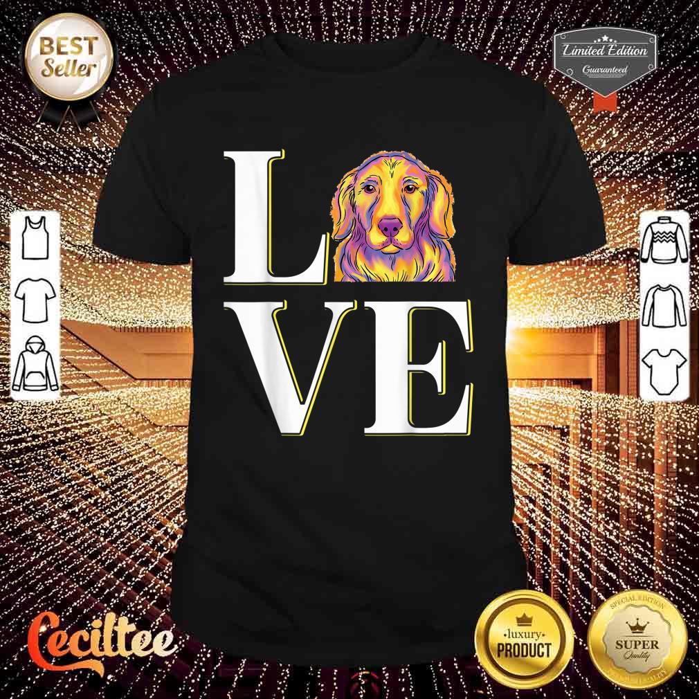 Cute Colorful Labrador Retriever Dog Shirt
