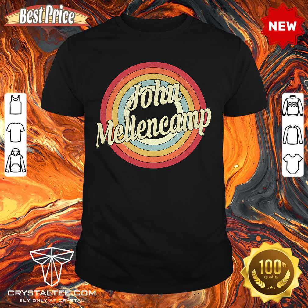John Mellencamp Retro Style Shirt