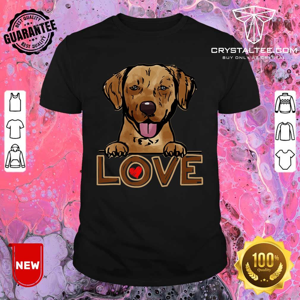 Labrador Retriever Unconditional Love Cute Puppy Smiles Premium Shirt