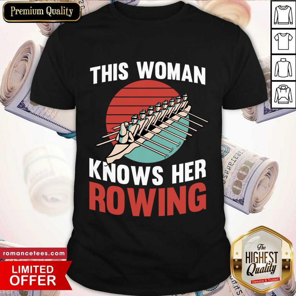This Woman Knows Her Rowing Shirt