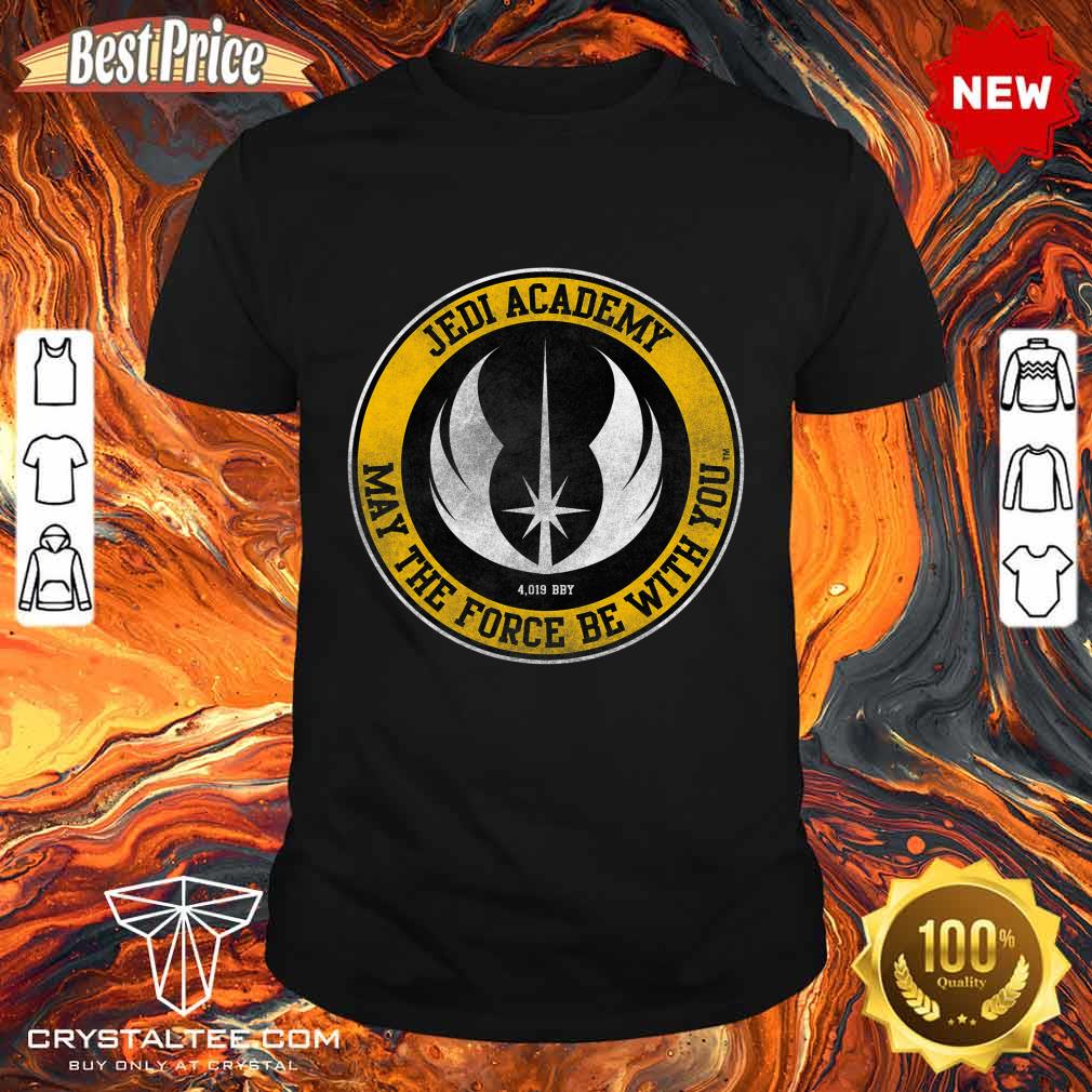 Star Wars Jedi Academy Gold Emblem Graphic Shirt