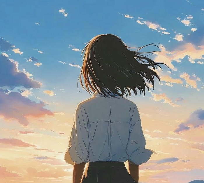 Ảnh anime cô đơn trầm lặng Ảnh anime cô đơn trầm lặng