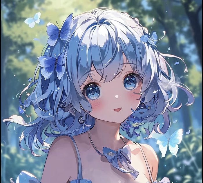 Ảnh anime lấp lánh cute Ảnh anime cute lấp lánh