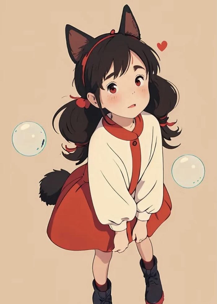 Ảnh anime cute mùa đông