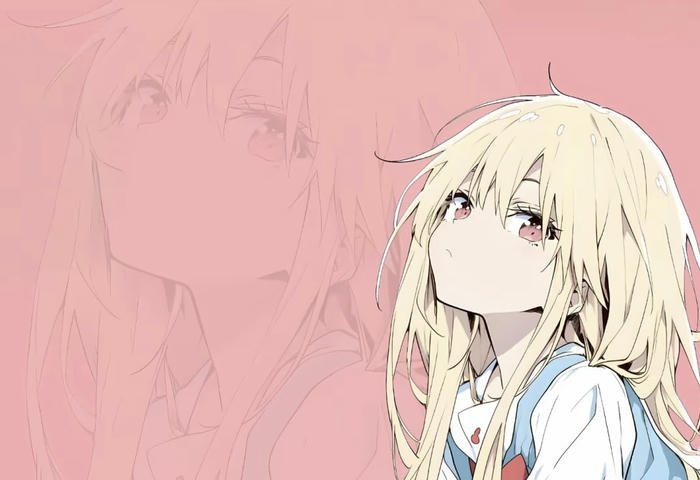 Ảnh anime cute tóc vàng Ảnh anime cute tóc vàng