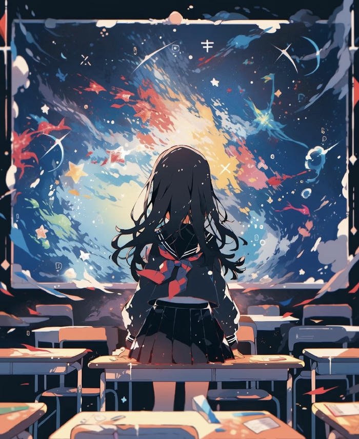 Ảnh anime học sinh dễ thương nhất Ảnh anime học sinh dễ thương nhất