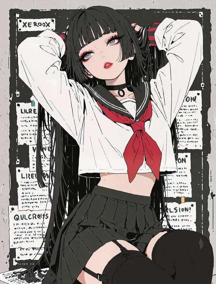 Ảnh anime học sinh ngầu lòi Ảnh anime học sinh ngầu lòi