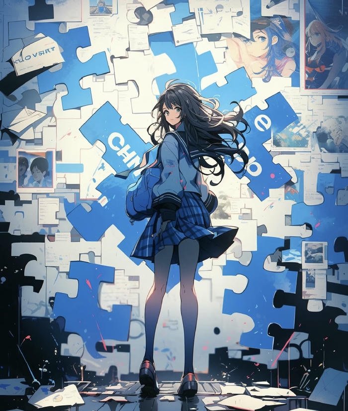 Ảnh anime học sinh xinh đẹp Ảnh anime học sinh xinh đẹp