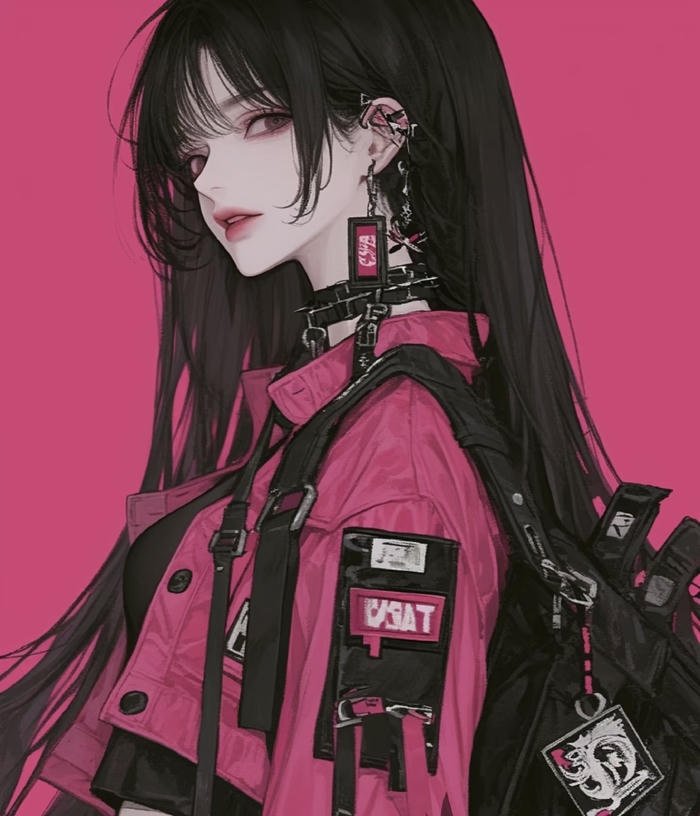 Ảnh anime nữ ngầu lạnh lùng Ảnh anime nữ ngầu lạnh lùng