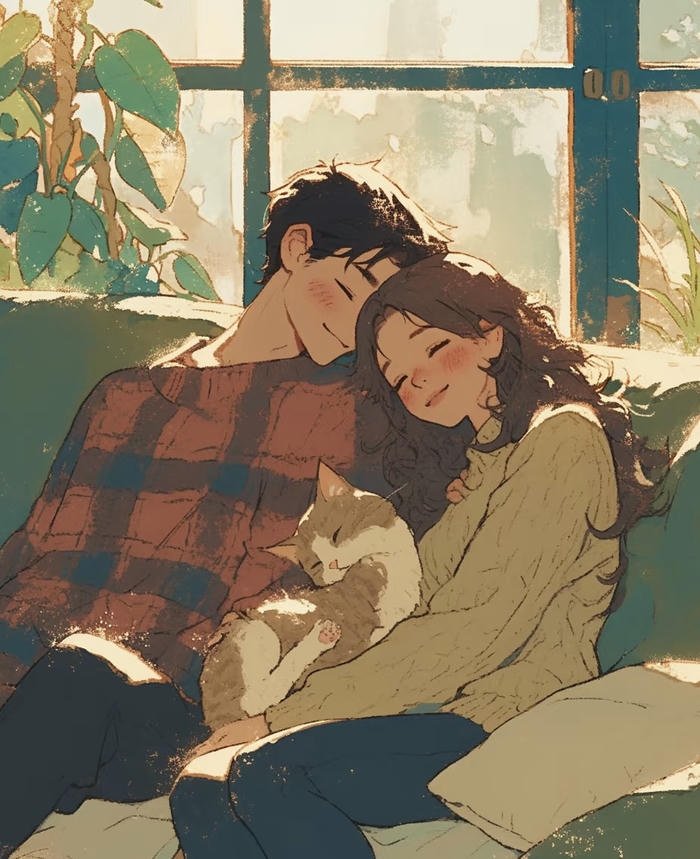 Ảnh anime tình yêu dưới hoàng hôn Ảnh anime tình yêu dưới hoàng hôn