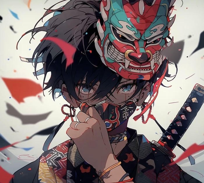 Anime boy cool vibe nghệ thuật Anime boy cool vibe nghệ thuật