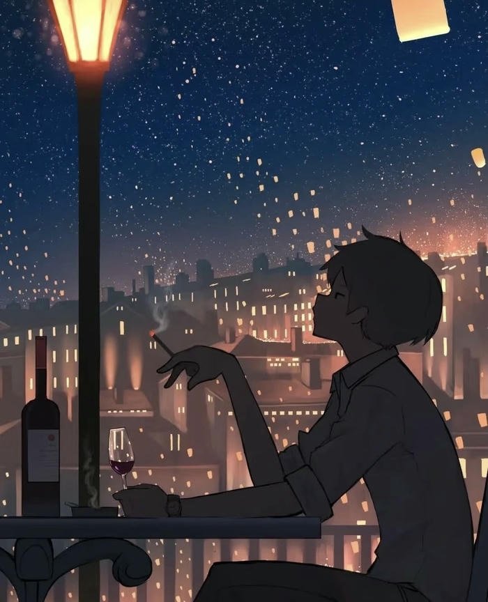 Hình anime cô đơn – buồn Hình anime cô đơn – buồn