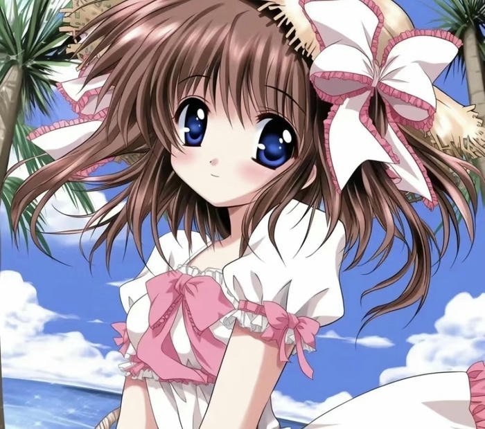 Hình anime girl học sinh Hình anime girl học sinh