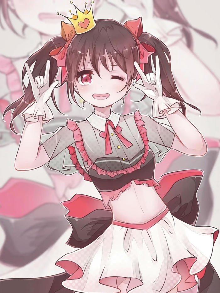 Hình anime girl rạng rỡ Hình anime girl rạng rỡ