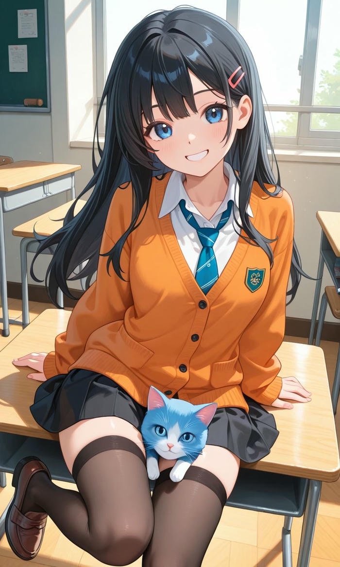 Hình anime học sinh cấp 3 đáng yêu Hình anime học sinh cấp 3 đáng yêu