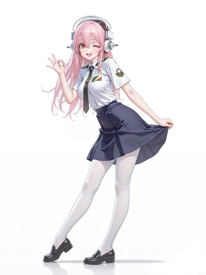 Hình anime học sinh cười tươi Hình anime học sinh cười tươi