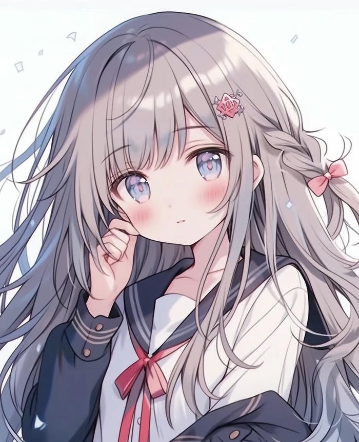 Hình anime học sinh cute Hình anime học sinh cute