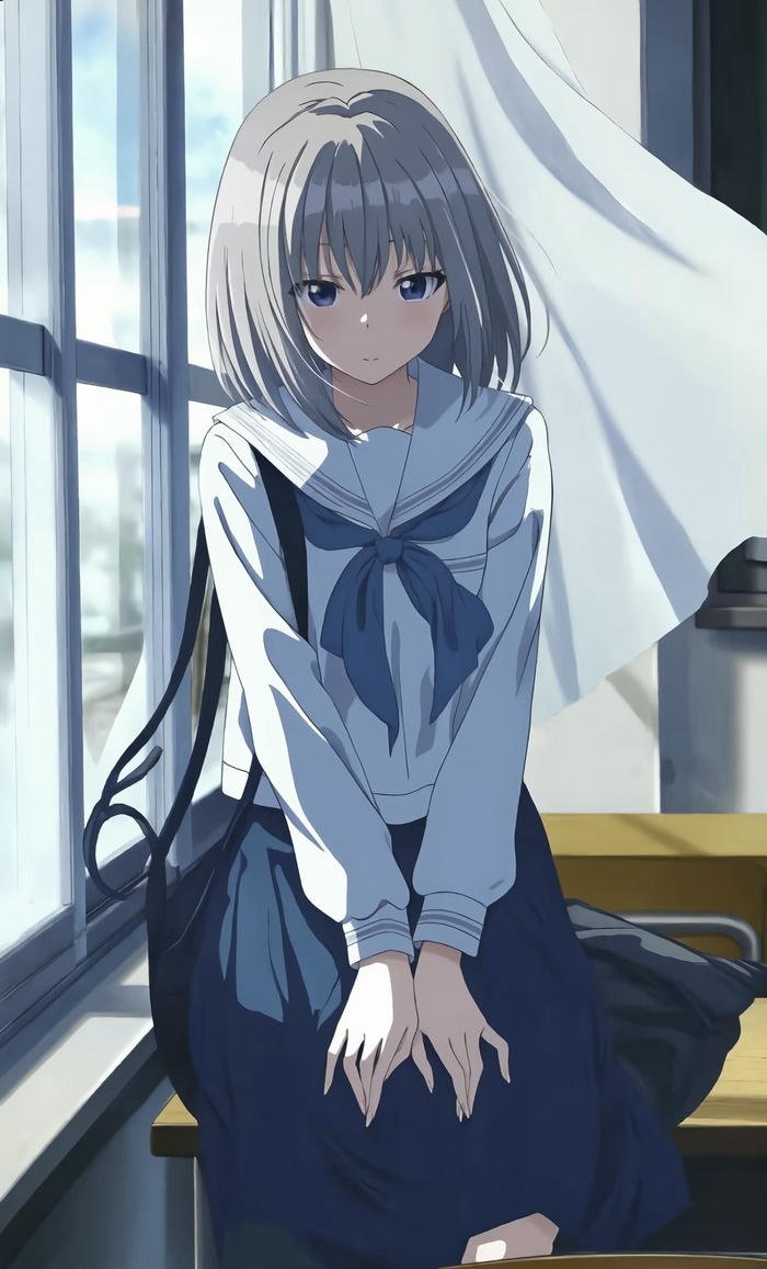 Hình anime học sinh mùa hè Hình anime học sinh mùa hè