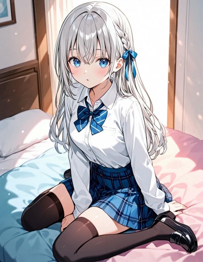 Hình anime học sinh ở nhà Hình anime học sinh ở nhà