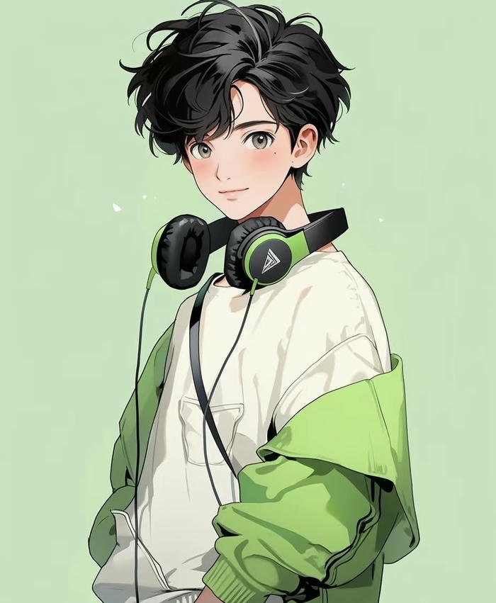 Hình anime nam cười Hình anime nam cười