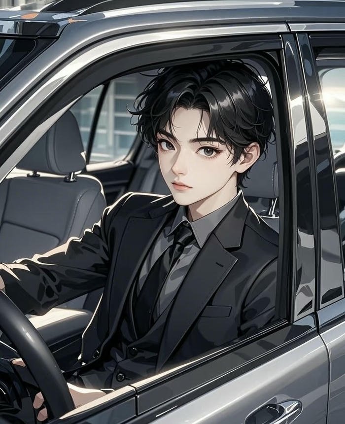 Hình anime nam mặc vest Hình anime nam mặc vest