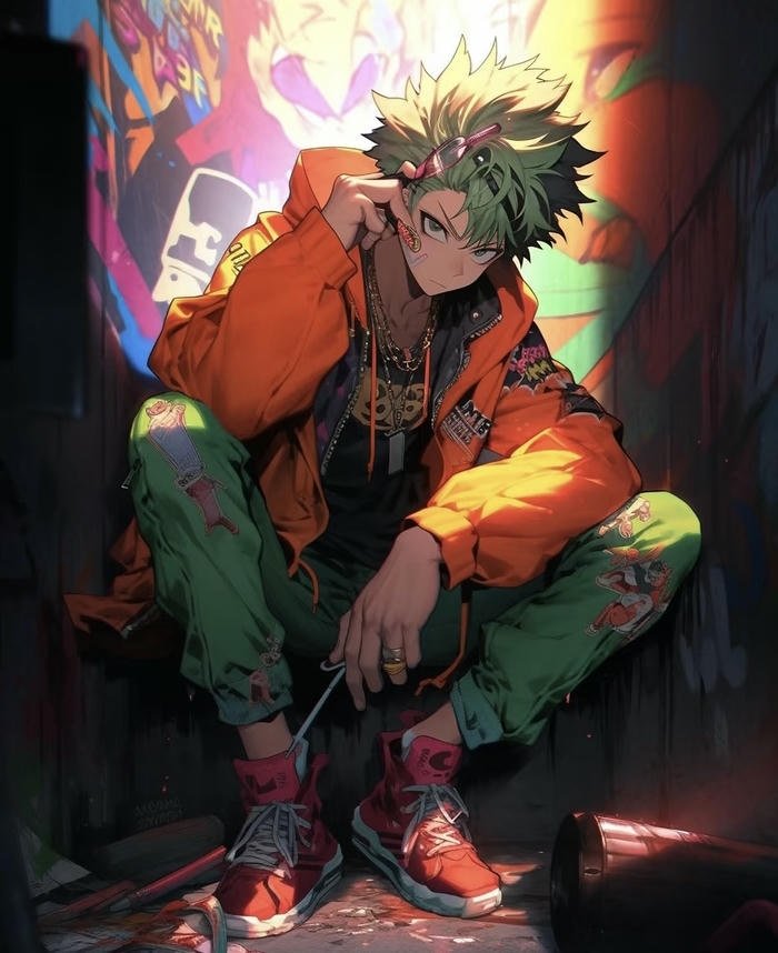 Hình anime nam mạnh mẽ Hình anime nam mạnh mẽ