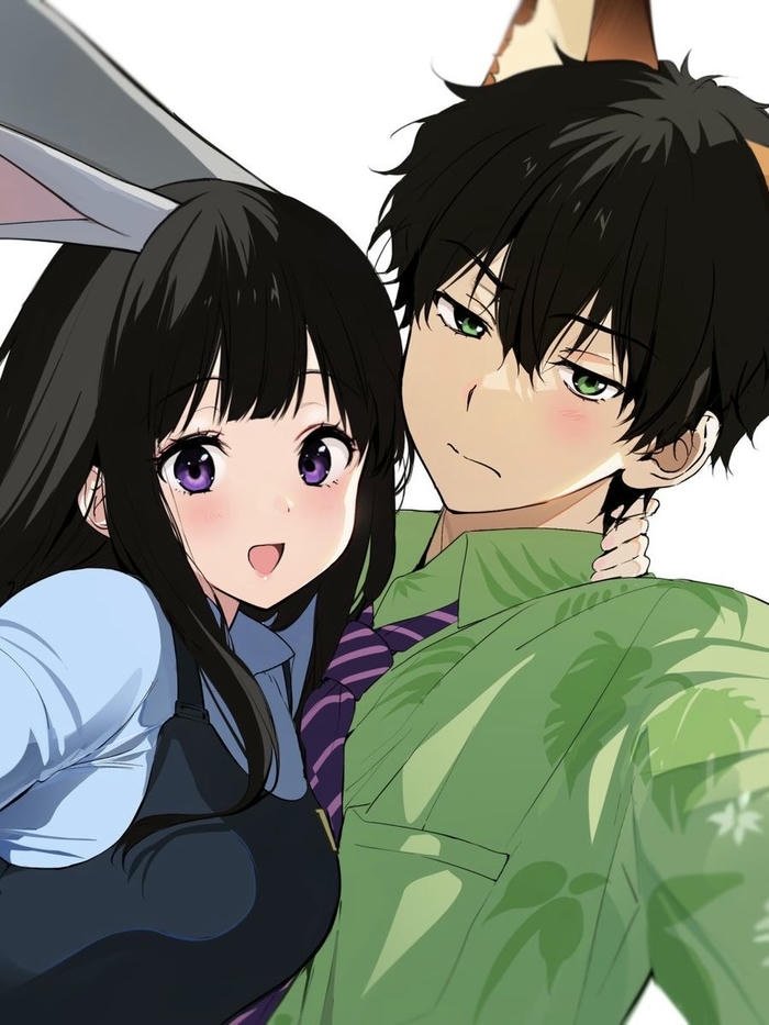 Hình anime tình yêu đôi lứa Hình anime tình yêu đôi lứa