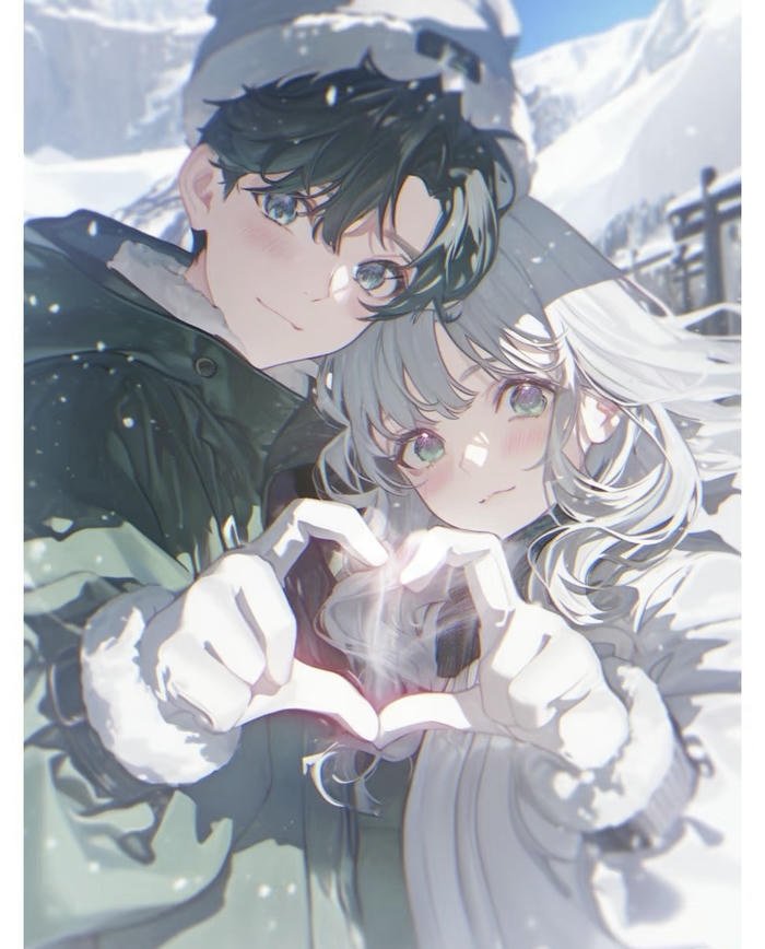 Hình anime tình yêu hạnh phúc Hình anime tình yêu hạnh phúc