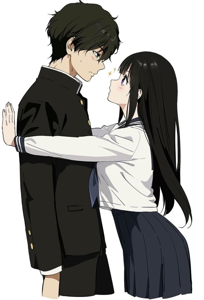 Hình anime tình yêu học đường Hình anime tình yêu học đường