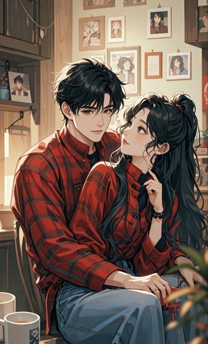 ảnh anime đôi đơn giản ảnh anime đôi đơn giản