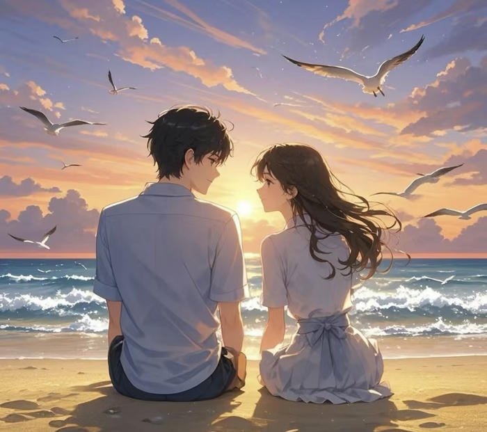 ảnh anime đôi hạnh phúc ảnh anime đôi hạnh phúc