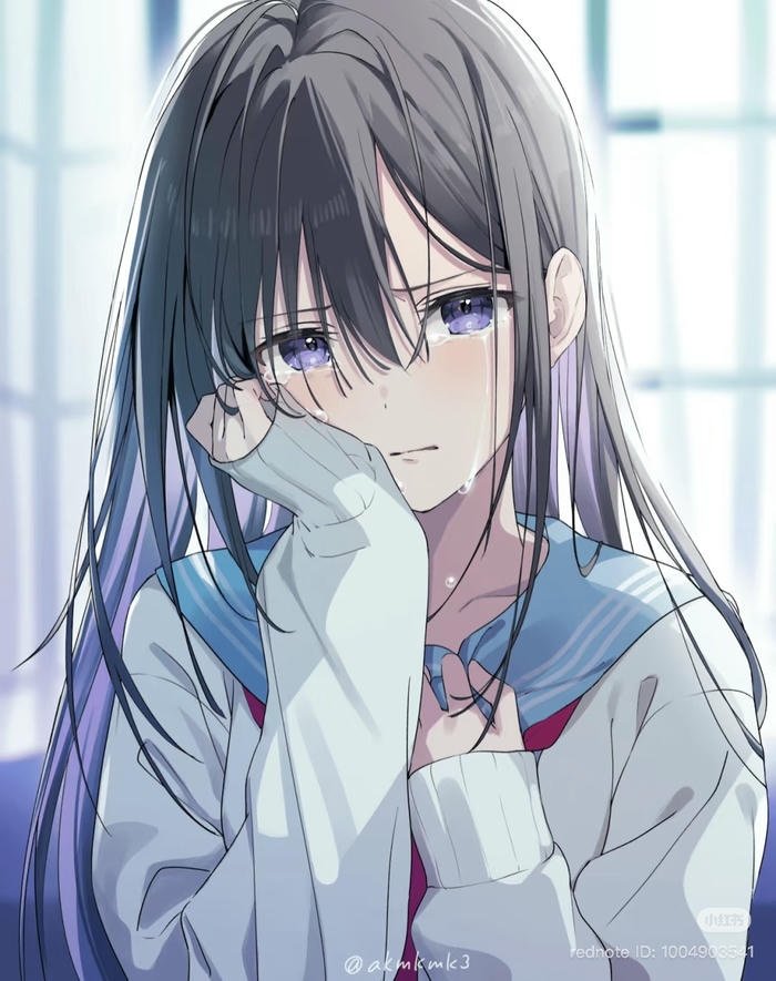 Ảnh anime buồn trong lớp học vắng Ảnh anime buồn trong lớp học vắng