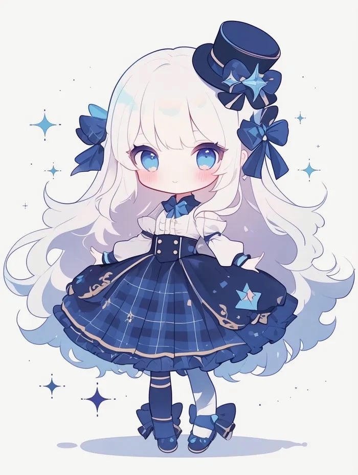 ảnh anime dễ thương chibi