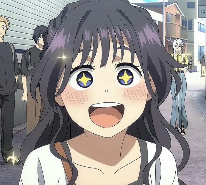 Ảnh anime dễ thương nữ cười tươi Ảnh anime dễ thương nữ cười tươi